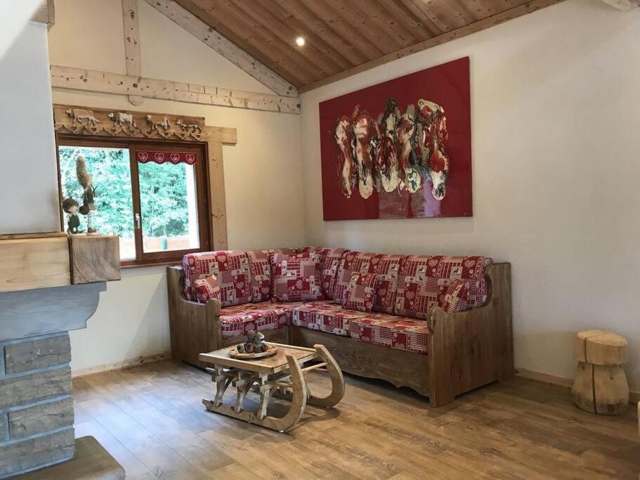 Chalet Spa Le Diamant Nathalie Mn La Rouge Ла-Бресс Экстерьер фото