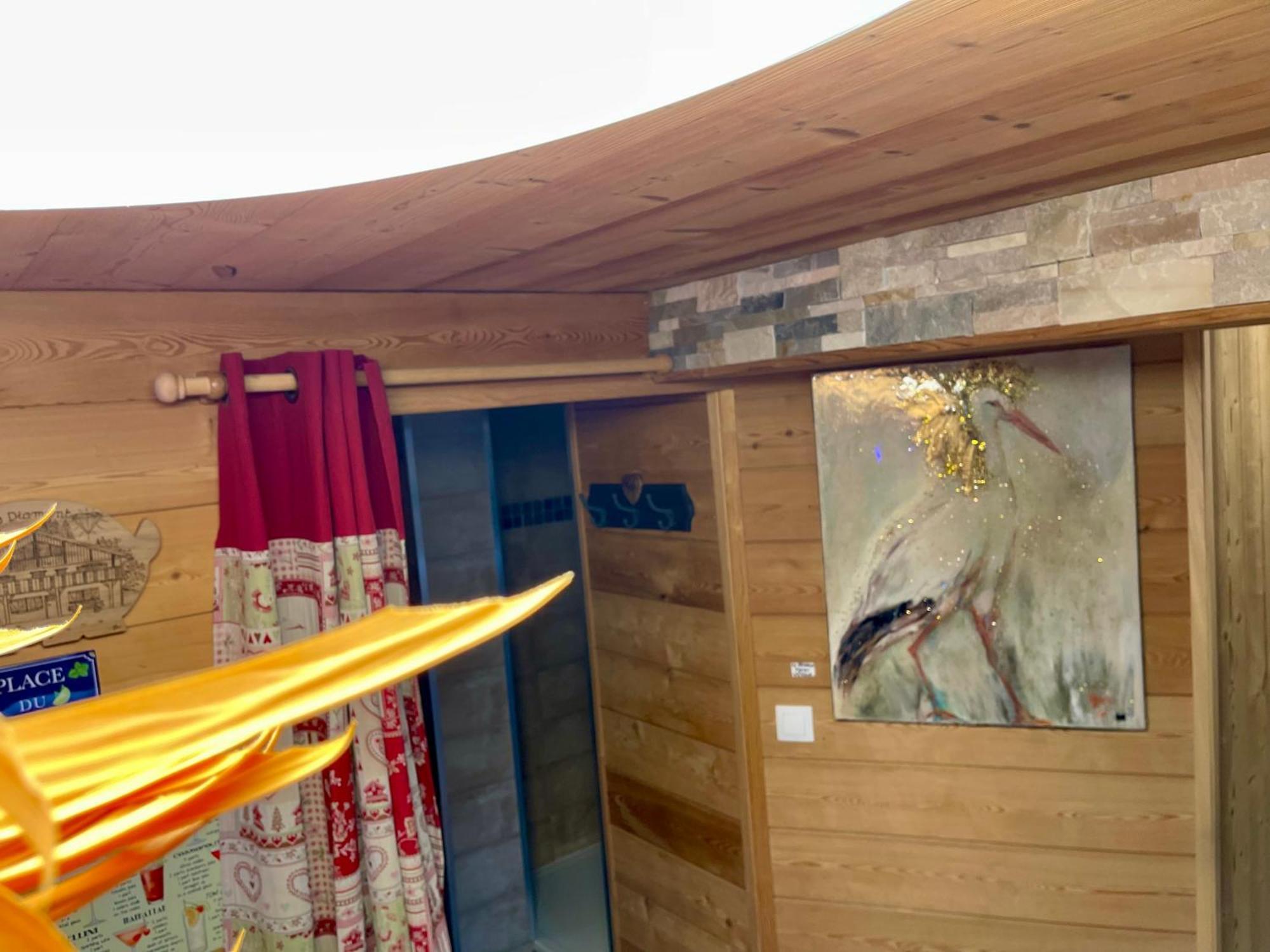 Chalet Spa Le Diamant Nathalie Mn La Rouge Ла-Бресс Экстерьер фото